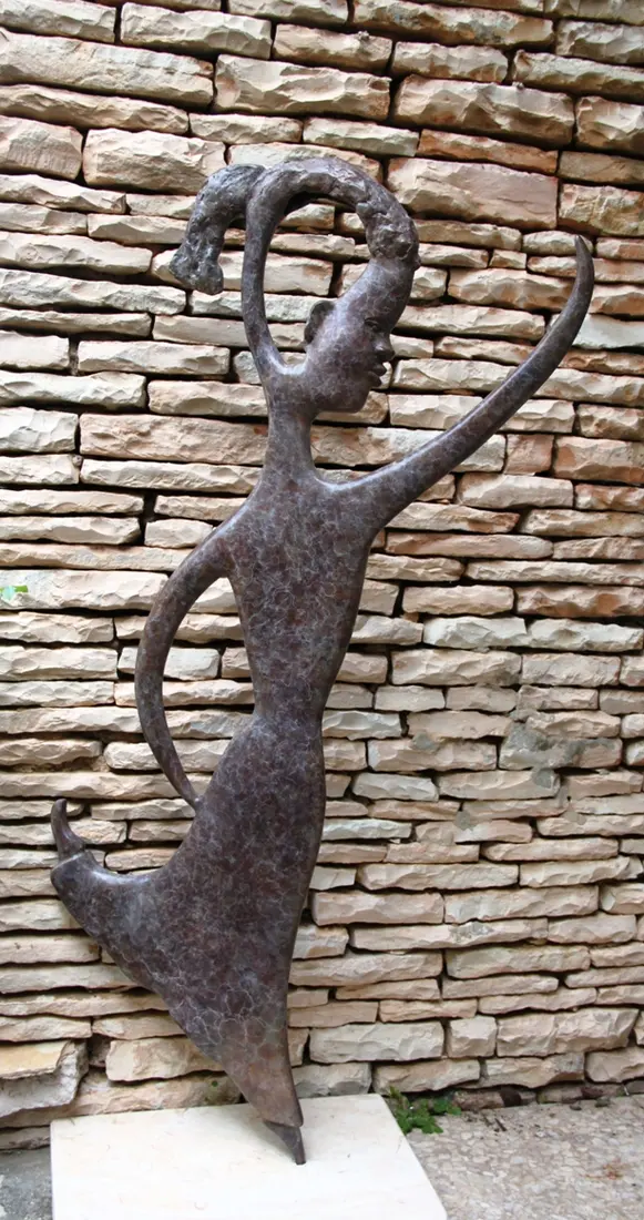A dancing girl