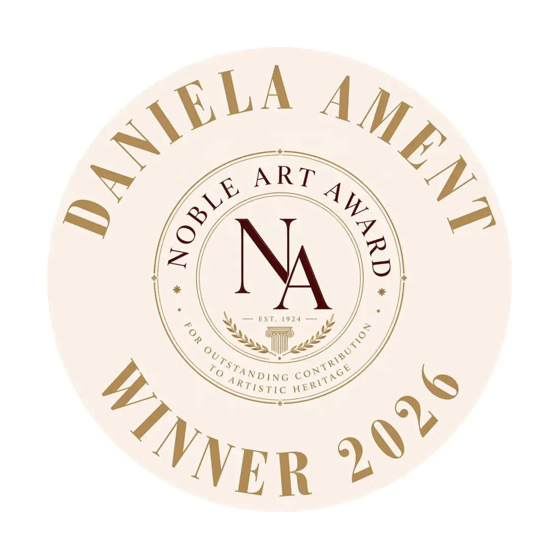 Winner 2026 seal